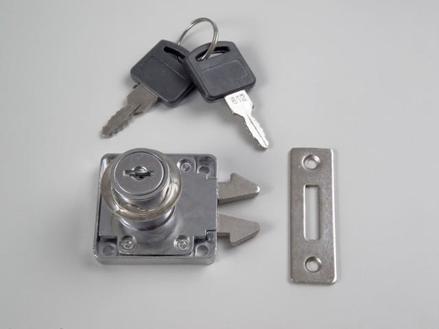 Megszűnt-FL BÚTORZÁR FL-SH-01-U REDŐNYZÁR D19*L22 NIKKEL 0