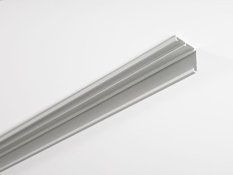 TOLÓAJTÓ BÚTORLAPHOZ 0200 UP SZIMPLA FELSŐ VEZETŐSÍN CSAVAROZHATÓ 3 fm EZÜST 0