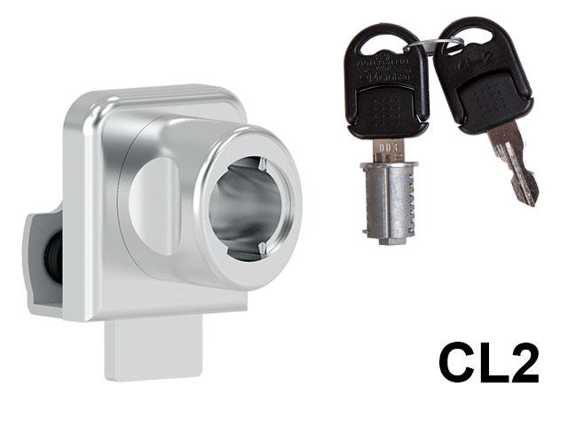 T_ CL BÚTORZÁR 624-CL2 ÜVEGAJTÓ ZÁR 34x30mm NIKKEL 0