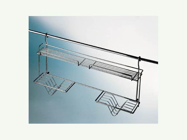 LA9830 EDÉNYSZÁRITÓ ÁLLVÁNY KRÓM 755×425×165 mm 0