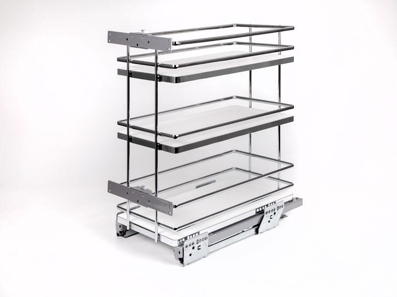 T_ BELSŐ FÉMRÁCS EGTHM30B30 OLDALLAPRA SZERELHETŐ 264×506×494mm KRÓM-FEHÉR 0