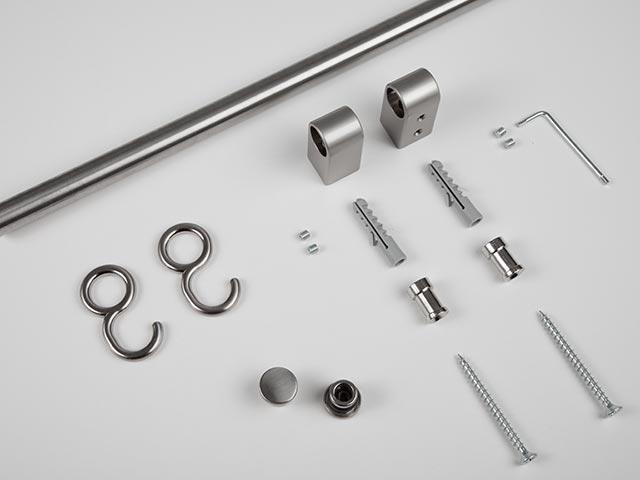 KÜLSŐ FÉMRÁCS 826-0900X-SC RÚD 900 mm ACÉL 0