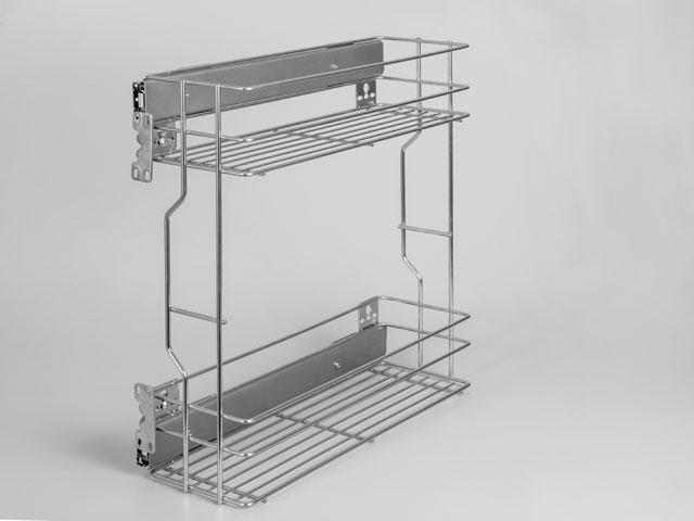 WE03.8084 OLD.SZER.POLCR. KRÓM 110x490x485 CSILLAPITOTT 0