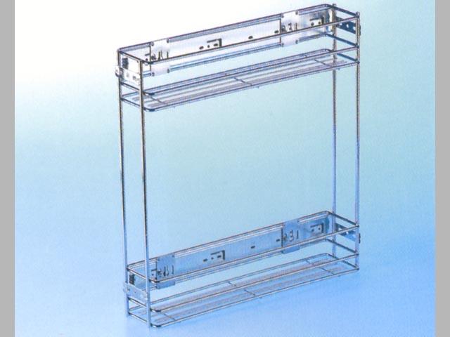 ML003H/180 OLD.SZER. 2 TÁLCÁS KRÓM 180x490x470 0