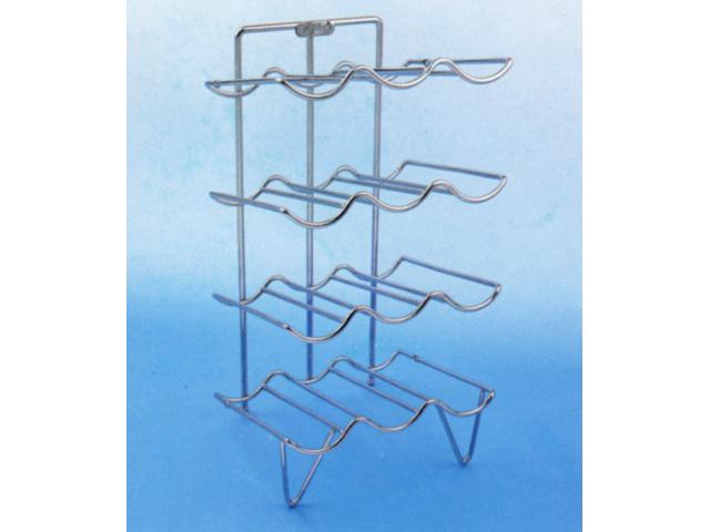 KÜLSŐ FÉMRÁCS J603 ASZTALI PALACKTARTÓ 4 RÉSZES 265x495x245 mm KRÓM 0