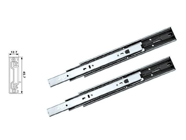 GOLYÓS FIÓKCSÚSZÓ HOME BOX HB 45SC-PO 45mm PUSH-OPEN 300mm TEHERB.:20kg ACÉL 0