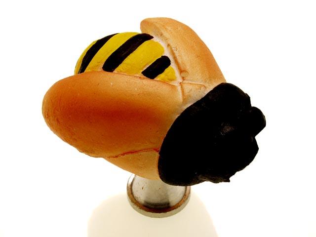 H 069-45 DONGÓ SZINES GOMB 0