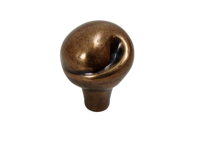 T_ BÚTORFOGANTYÚ 2029-19 ZN10 GOMB ANTIKOLT BRONZ 0