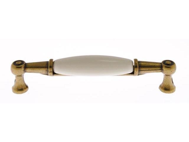 BÚTORFOGANTYÚ 1699-107 96 ANTIKOLT BRONZ-TÖRT FEHÉR 0