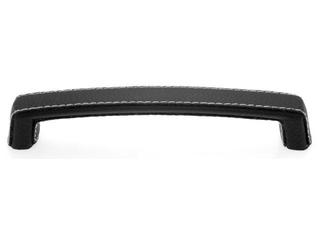 T_ BÚTORFOGANTYÚ 8059-176 160mm BARNA BŐRHATÁSÚ 0