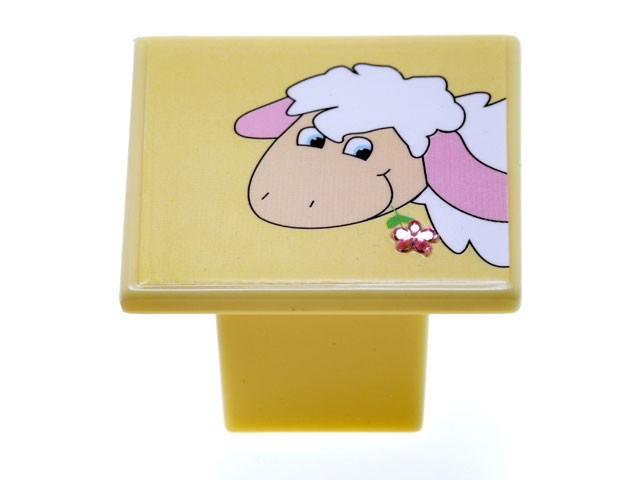 BÚTORFOGANTYÚ 8045-36 BÁRÁNY 36X29 SÁRGA 0