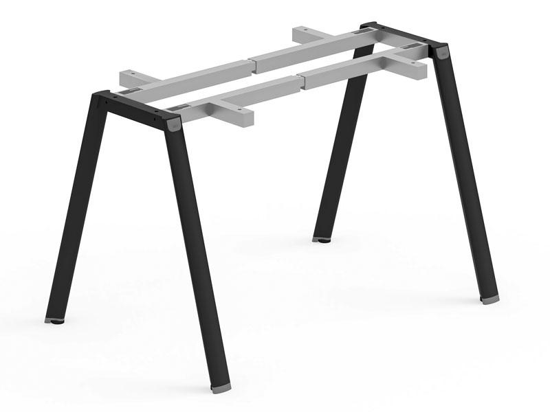 IRODAI ASZTALLÁB HOME BOX ALFA 1 PÁR 680x725mm MATT FEKETE 0