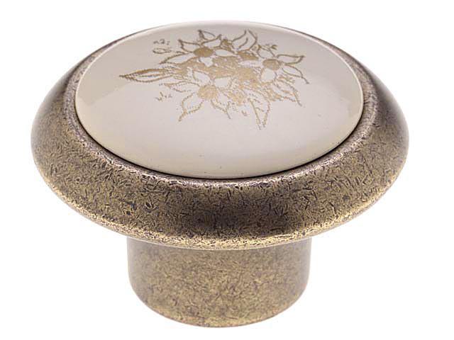 Megszűnt-BÚTORFOGANTYÚ C2027/23/O 40 ANTIKOLT BRONZ-ARANY 0