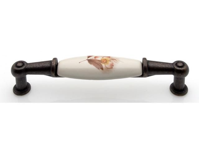 T_ BÚTORFOGANTYÚ M01.01.02.B1G 96 COUNTRY BRONZ-BARNA VIRÁG 0