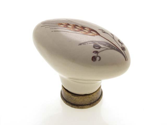 T_ BÚTORFOGANTYÚ P01.01.81.04 41,5X33,5 ANTIKOLT BRONZ-BÚZAKALÁSZ 0