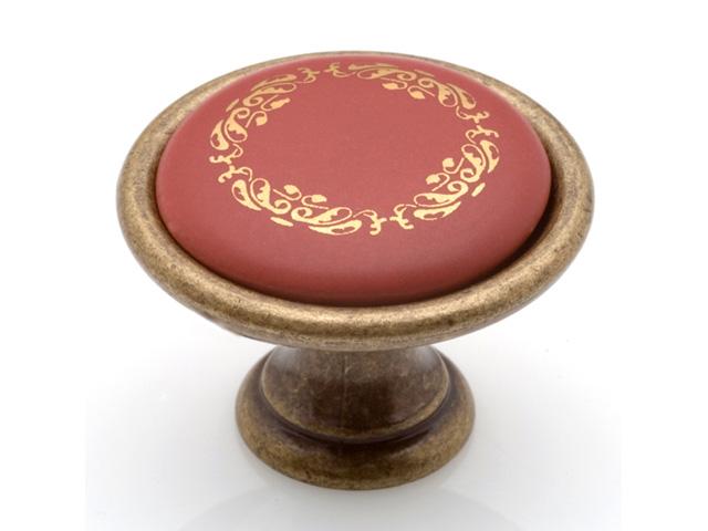 T_ BÚTORFOGANTYÚ P07.21.22.D1G ÁTM:34 ANTIK FIRENZE-BORDÓ-ARANYKOSZORÚ 0