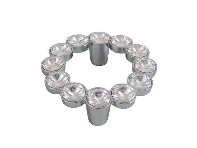 T_ BÚTORFOGANTYÚ 633.A64.KR02 64 KRÓM-SWAROVSKI KRISTÁLY 0