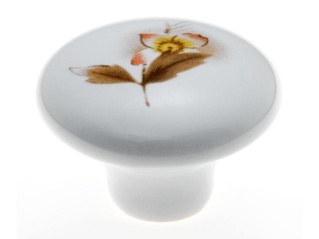 T_ T_ BÚTORFOGANTYÚ E039-26 ÁTM.38 BARNA VIRÁG 0