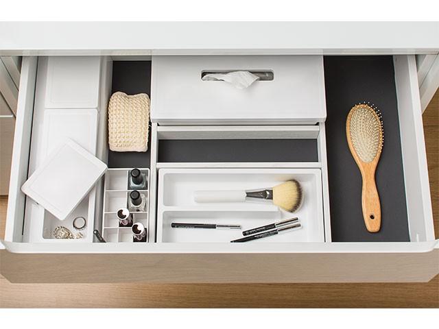 FŰRDŐSZOBAI TÁROLÓ CA40LGP RENDSZEREZŐ 412/482x372x90 mm FEHÉR 0