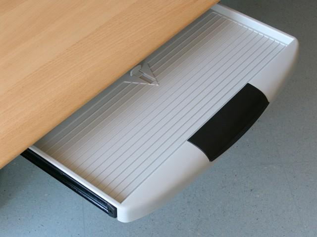 IRODABÚTOR KIEGÉSZÍTŐ 32102 BILLENTYŰZETTARTÓ 551X263X36mm SZÜRKE 0