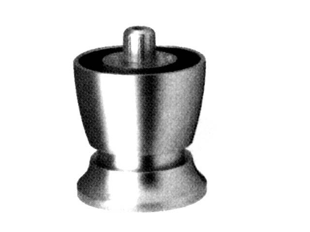 T_ MŰANYAG DESIGN LÁB 0719-54 H=44mm 100kg ALUMÍNIUM 0