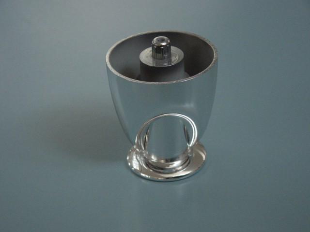 T_ MŰANYAG DESIGN LÁB 0763 H=70mm 100kg KRÓM 0