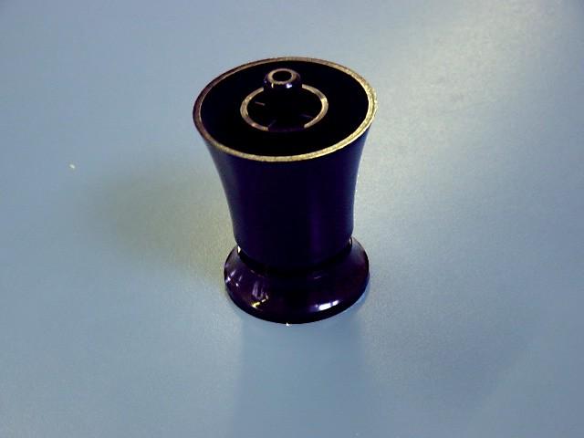 Megszűnt-MŰANYAG DESIGN LÁB 0768 H=60mm 100kg FEKETE 0