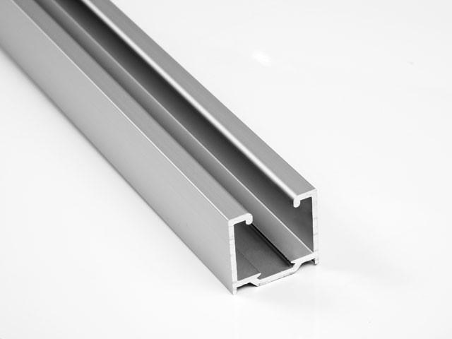 Megszűnt-TOLÓAJTÓ BÚTORLAPHOZ 100 SILENT FELSŐ SIN 3 fm, TEHERB.:80kg ALUMÍNIUM 0