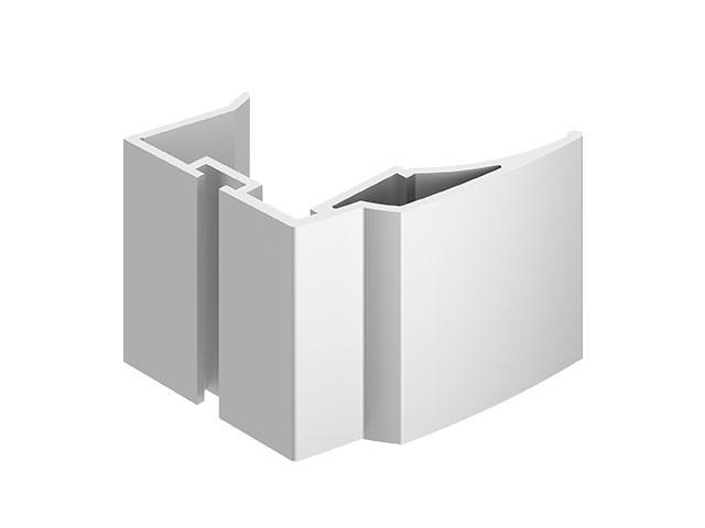 T_ TOLÓAJTÓ BÚTORLAPHOZ LIDER FOGANTYÚPROFIL 2,65m ALUMÍNIUM 0