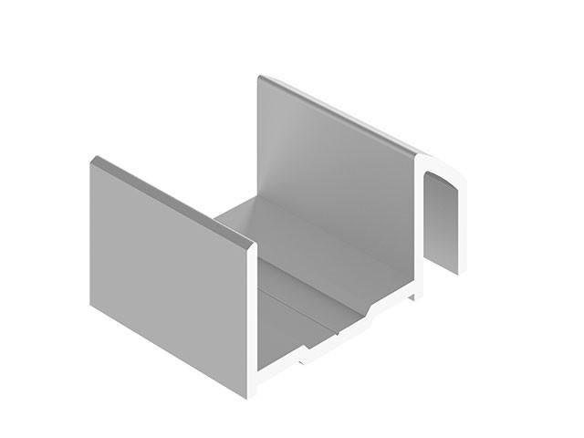 TOLÓAJTÓ BÚTORLAPHOZ HARMONIC ALSÓ PROFIL 2,65m ALUMÍNIUM 0