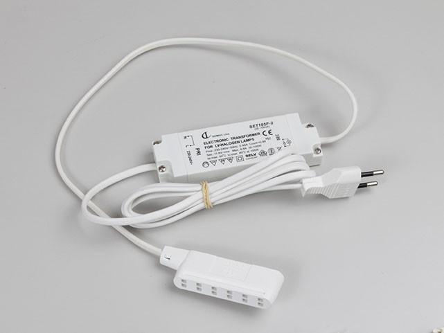 T_ VILÁGÍTÁSTECHNIKAI KIEGÉSZÍTŐ KYO 105 TRASZFORMÁTOR 35-105W, 39x18x123mm FEHÉR 0