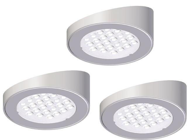 T_ LED VILÁGÍTÁS METRIS OB SZETT 3X1,7W KRÓM 0