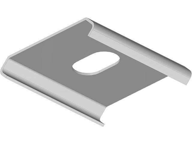 VILÁGÍTÁSTECHNIKAI KIEGÉSZÍTŐ RÖGZÍTŐELEM TWIG PROFILHOZ - SZÜRKE 0