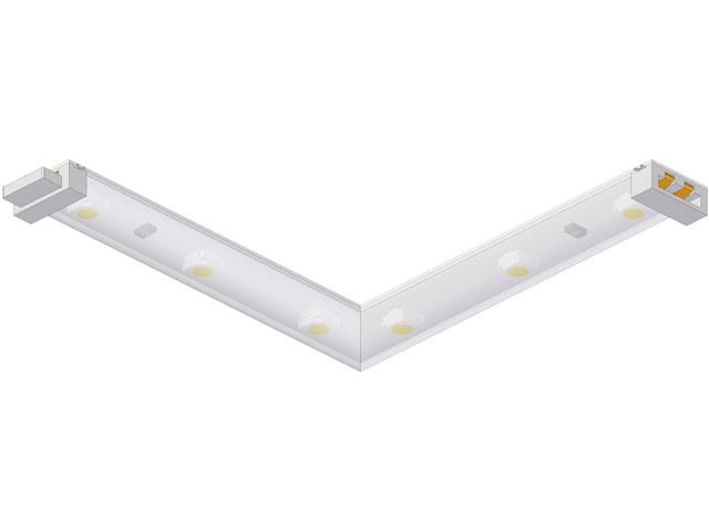 LED VILÁGÍTÁS FLEXYLED SAROK 5*5cm FEHÉR 0