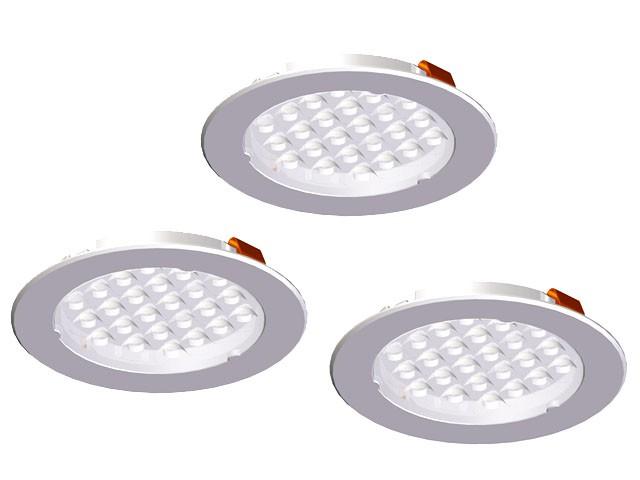 LED VILÁGÍTÁS METRIS V12 SZETT 3x1,6W KRÓM 0