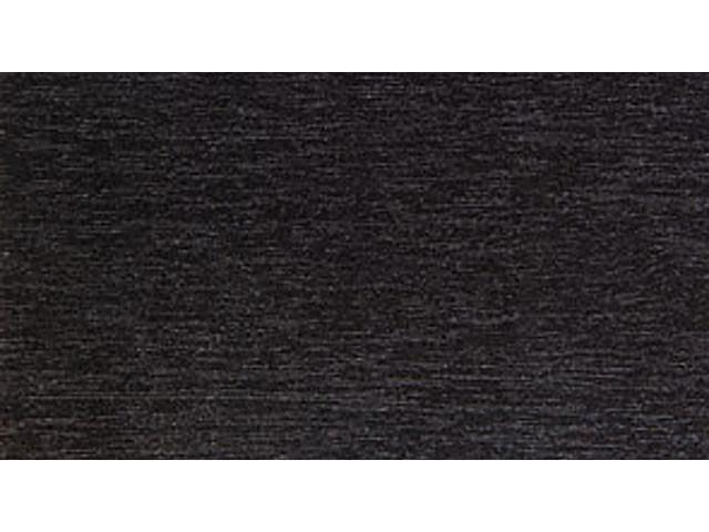 PVC ÉLZÁRÓ STAR 0,8/22mm KA_D107 PS17 FEKETE EREZETT 0